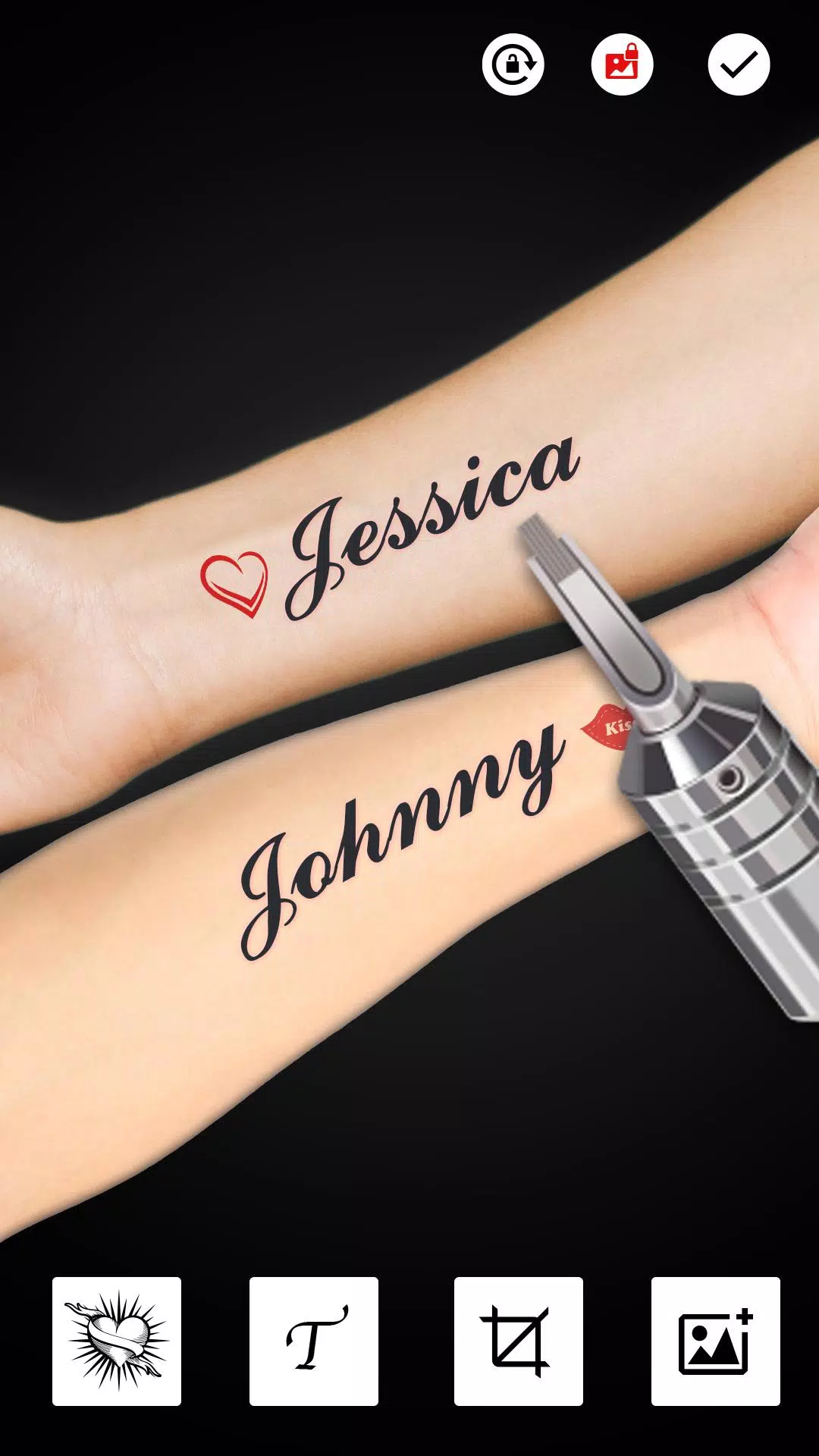 Tattoo Maker captura de pantalla 