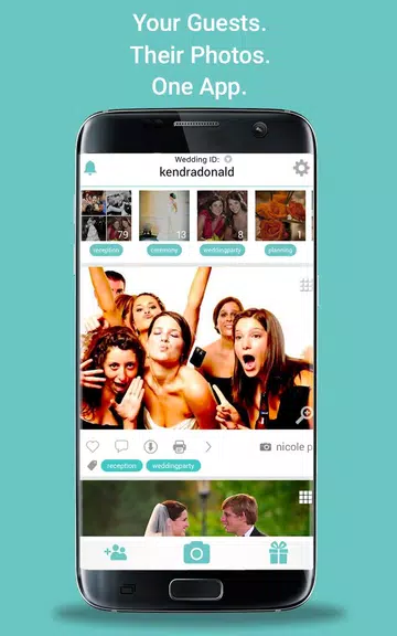 WedPics - Wedding Photo App Screenshot 1