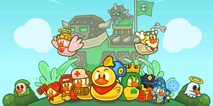 Rubber Duck: Idle Squad Game já está disponível para iOS e Android, trazendo ação do paraíso da bala amarela