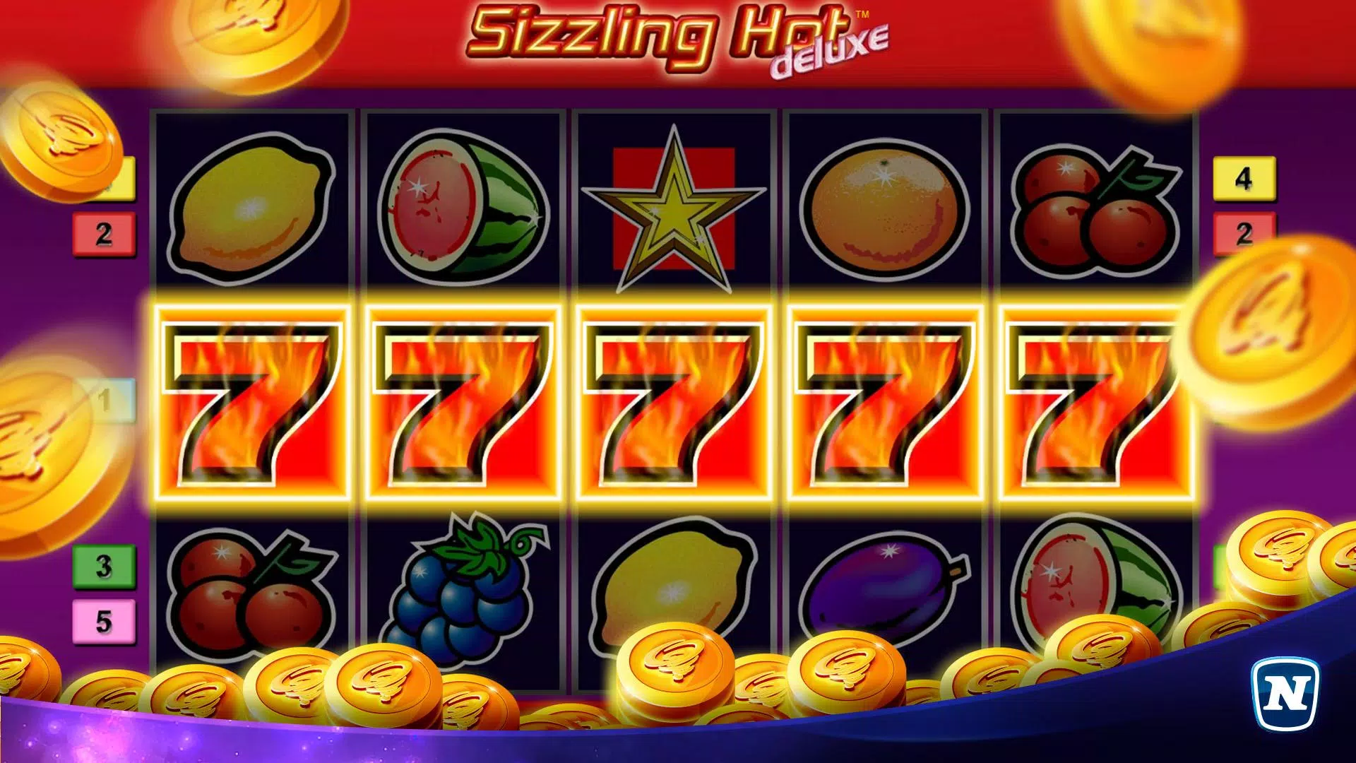 Sizzling Hot™ Deluxe Slot экрана 3