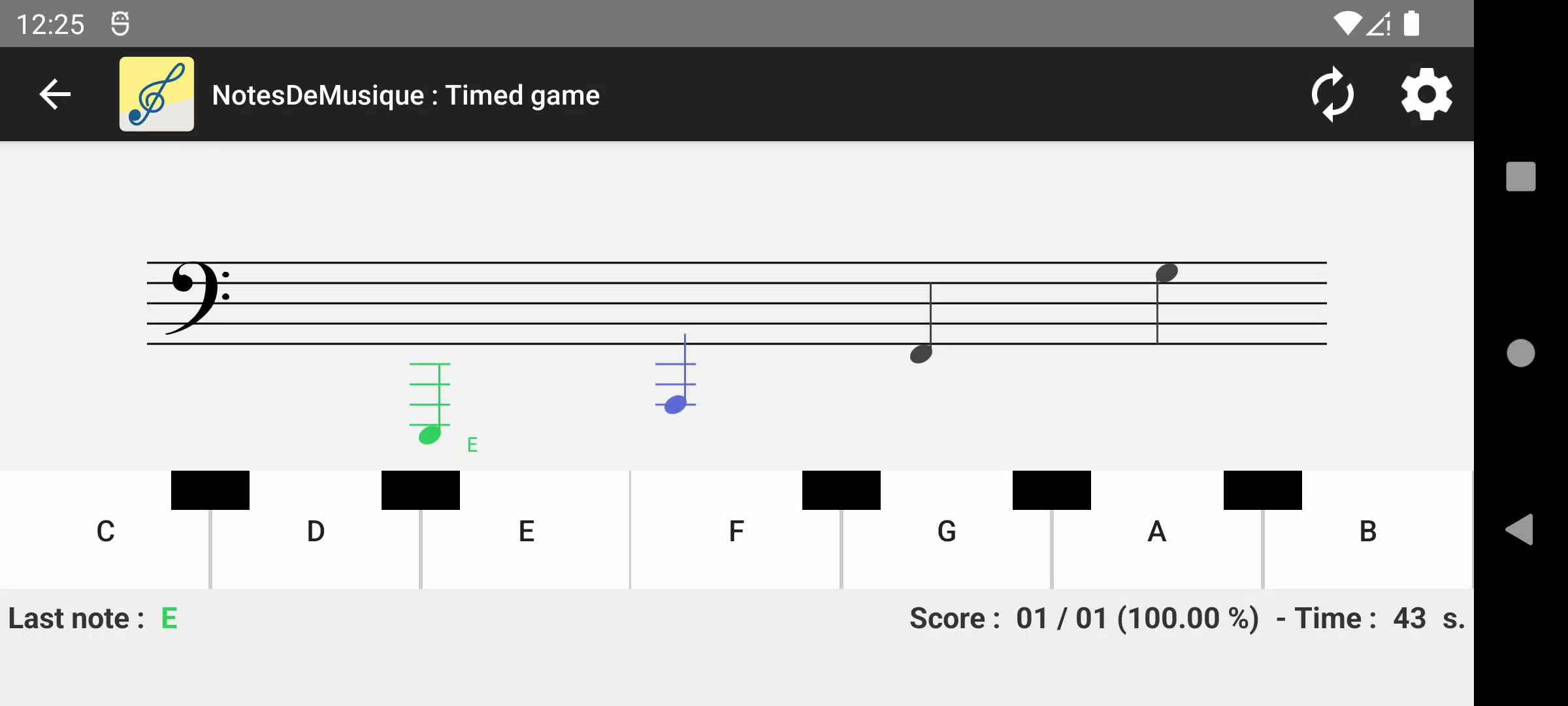 NotesDeMusique ekran görüntüsü 2