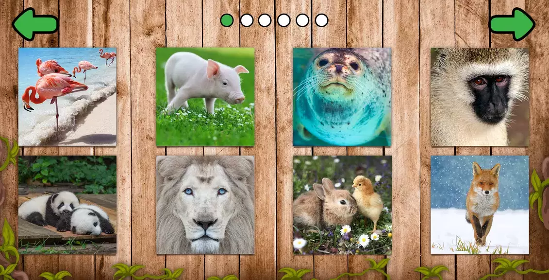 Animal puzzle games offline screenshot 2