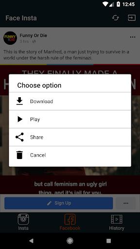 Video Downloader for Instagram & Facebook ဖန်သားပြင်ဓာတ်ပုံ 4