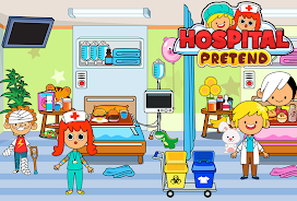 Screenshot My Pretend Hospital Town Life 1