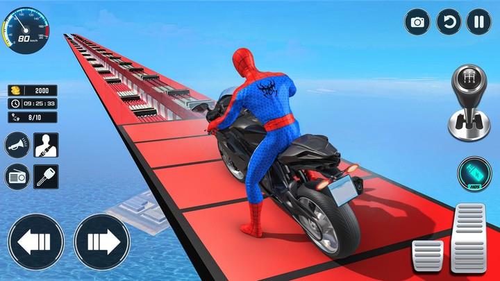 Superhero Bike Stunt Games GT স্ক্রিনশট 1