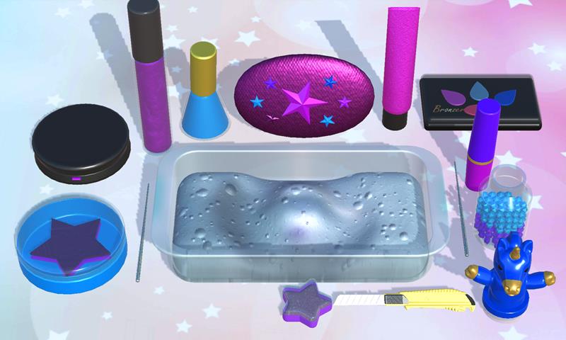 Makeup Slime Game! Relaxation screenshot 4