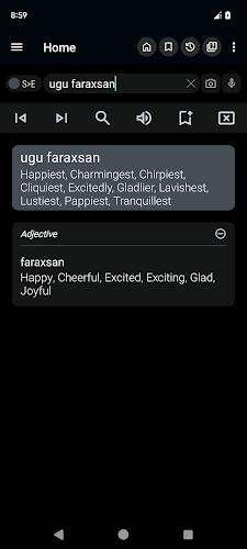 Screenshot English Somali Dictionary 2