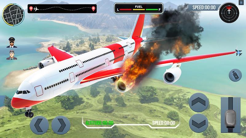 Airplane Simulator Plane Games ဖန်သားပြင်ဓာတ်ပုံ 4