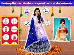 Indian Fashion Mom Baby Shower экрана 2