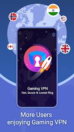 Gaming VPN | Cleaner & Booster экрана 1