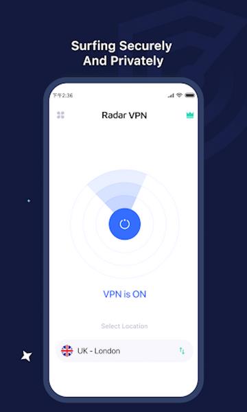 Radar VPN ဖန်သားပြင်ဓာတ်ပုံ 3