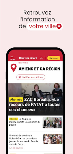 Courrier picard : Actu & vidéo zrzut ekranu 1