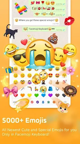 Facemoji:Emoji Keyboard&ASK AI Screenshot 2