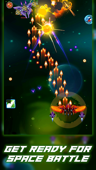 Galaxy Squad: Space Shooter Mod экрана 3