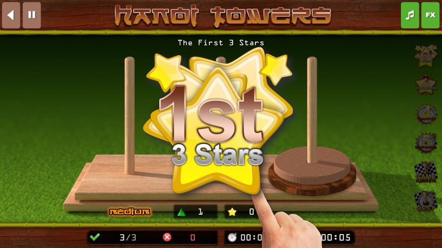 The Hanoi Towers Lite 스크린샷 2