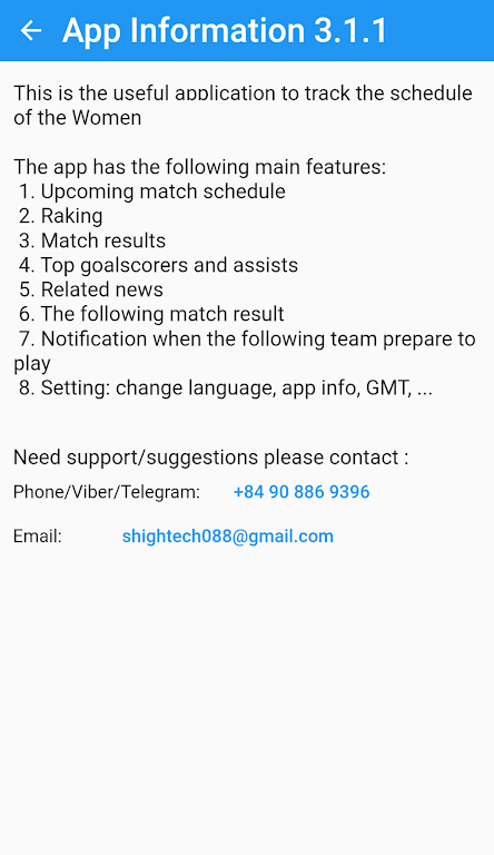 Screenshot Female Cup Matches 4