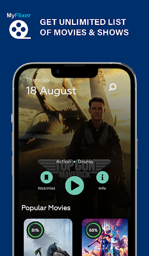 MyFlixer Movie & TV Shows экрана 1