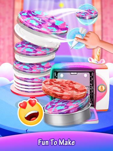 Galaxy Unicorn Cake screenshot 2