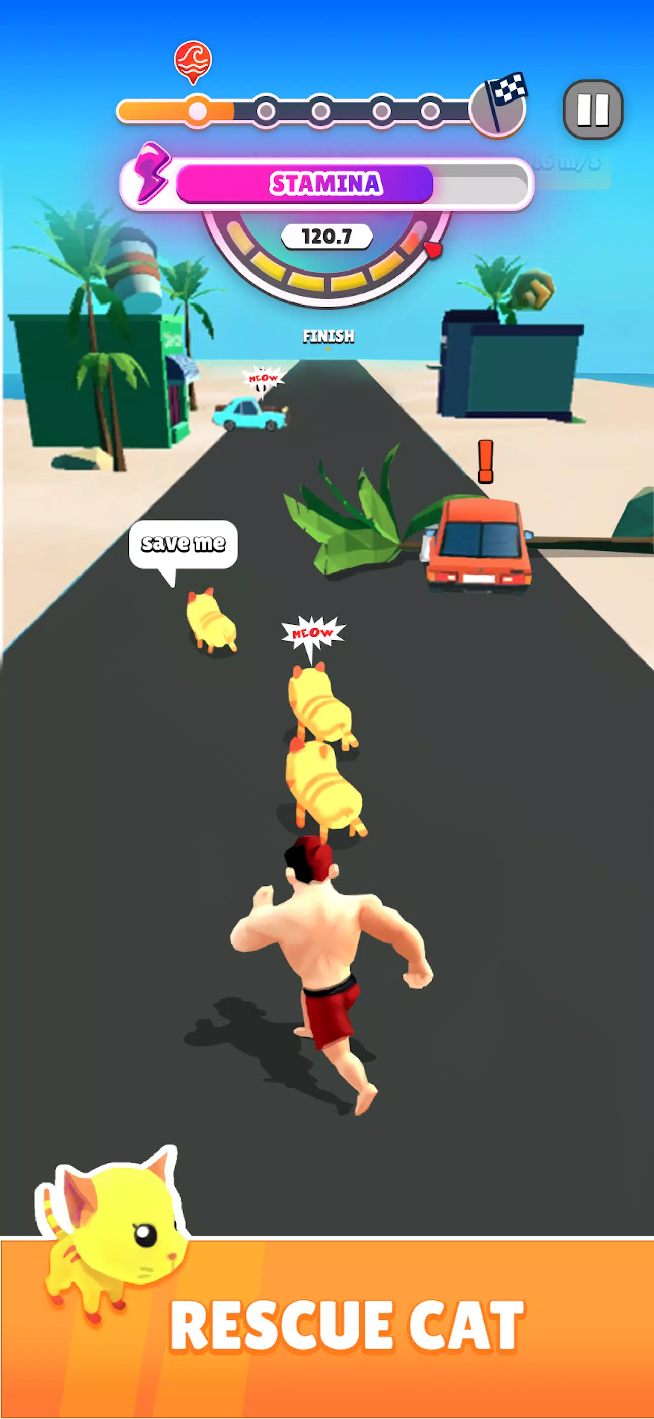 Screenshot Rescue Run: Save the Cats 3