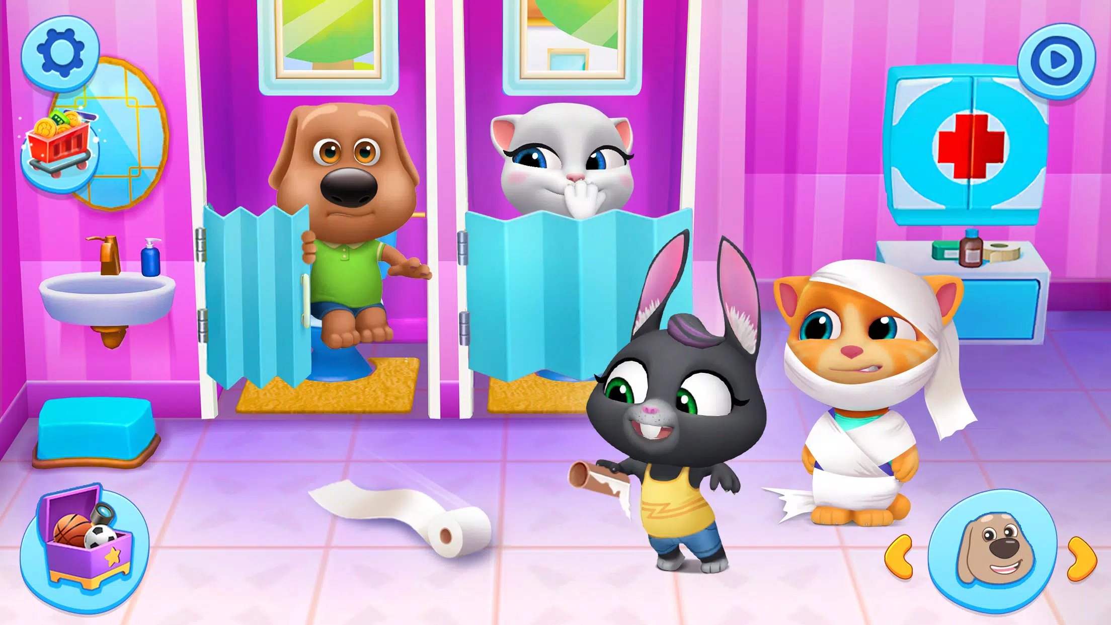 My Talking Tom Friends स्क्रीनशॉट 2