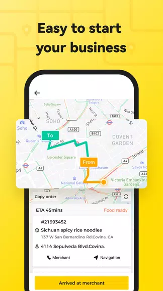 DeliveryPanda captura de pantalla 