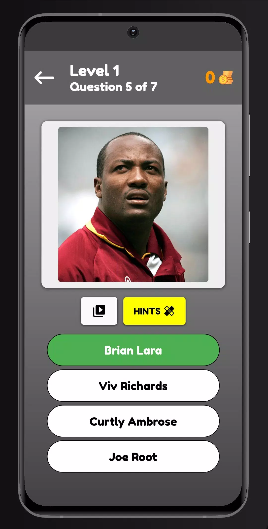 Cricket Quiz Screenshot 3