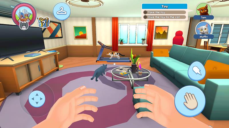 My Pets Cat Simulator स्क्रीनशॉट 1