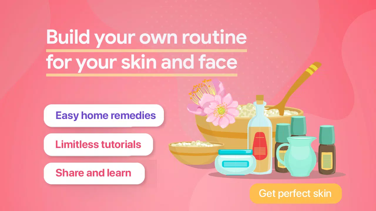 Skincare and Face Care Routine ảnh chụp màn hình 2