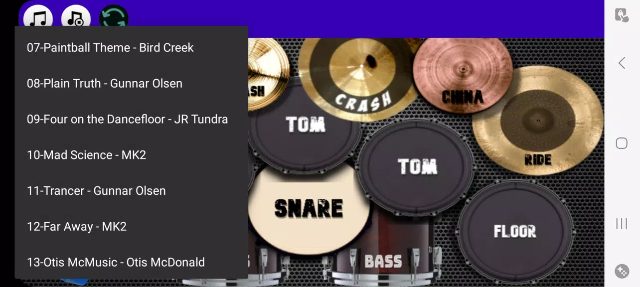 Drum Studio: Bateria Virtual Screenshot 2