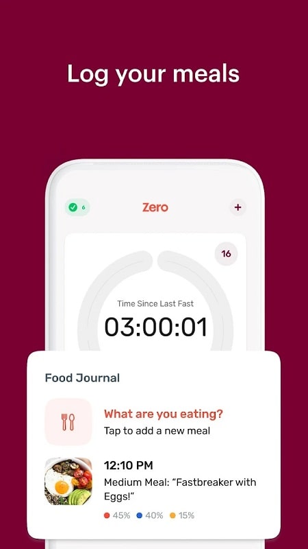 Screenshot Zero - Intermittent Fasting 3