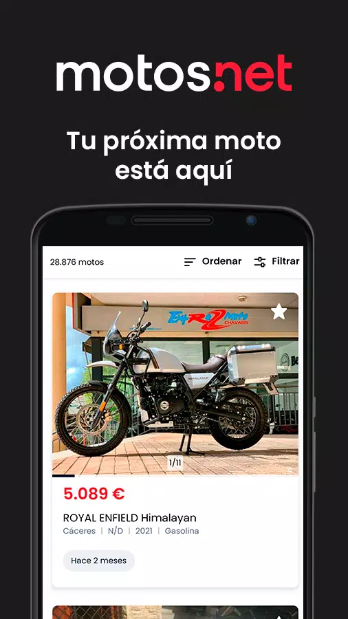 Motos.net экрана 2