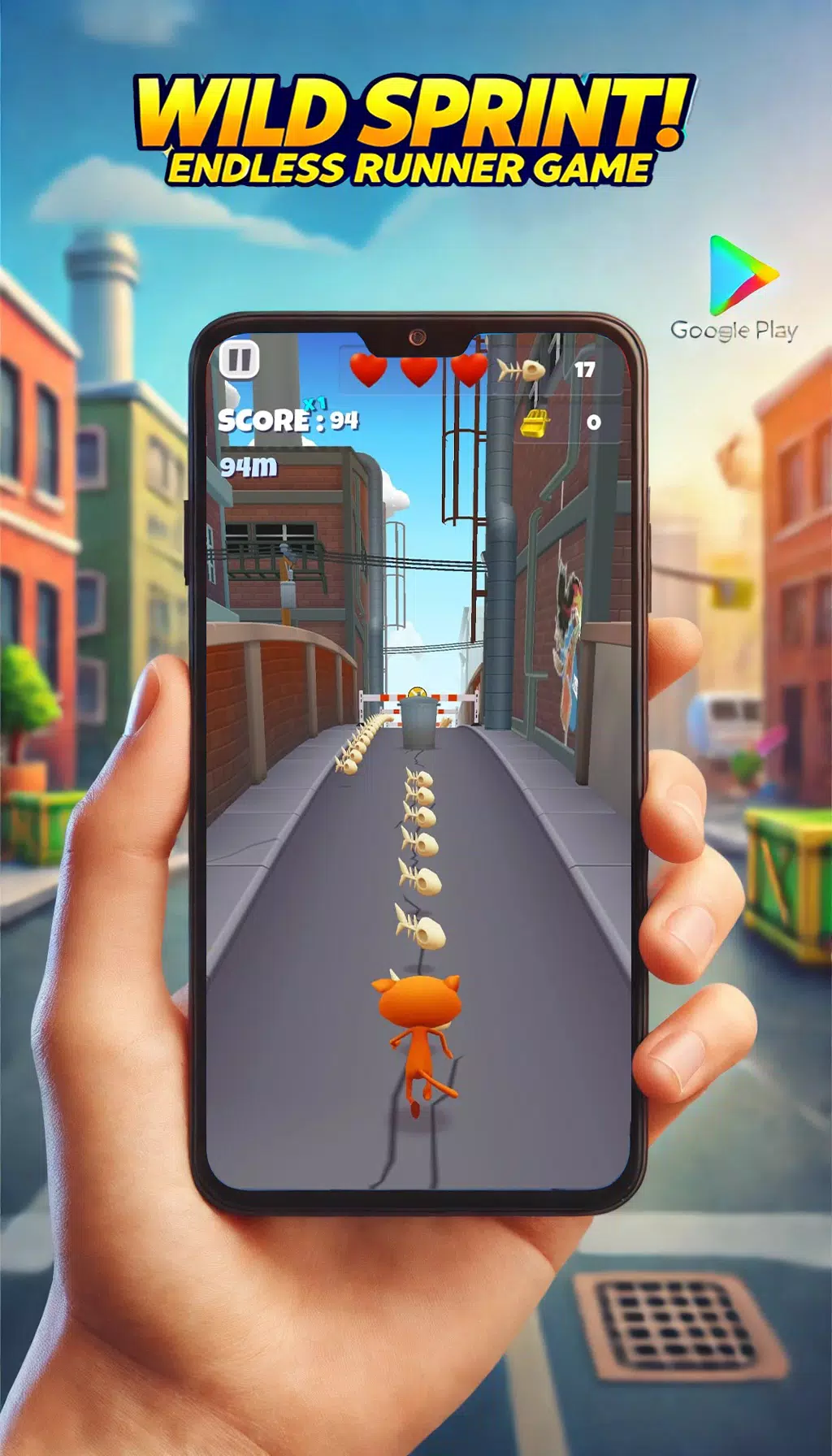 Wild Sprint: Endless Runner Screenshot 1