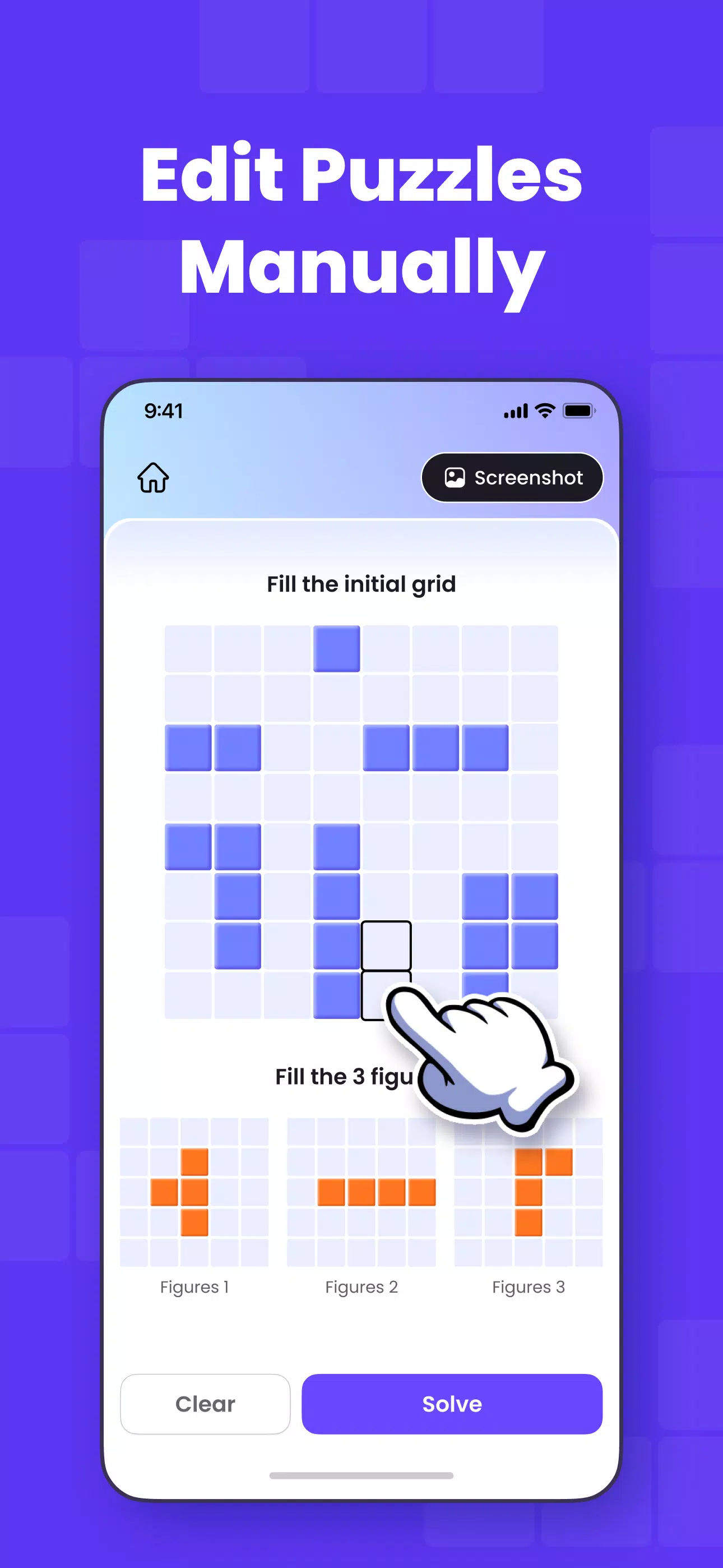 Block Puzzle Solver captura de pantalla 