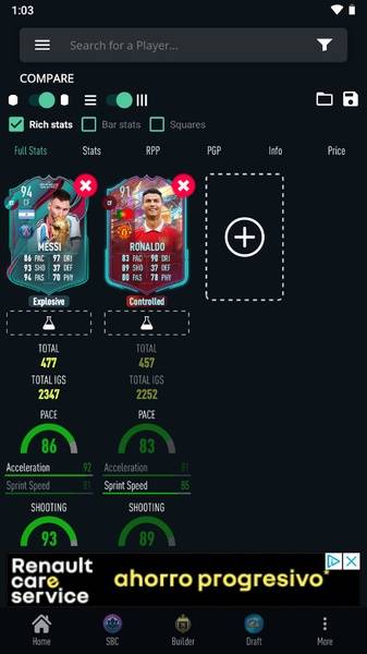 FUTBIN FC 25 Evolutions & More Screenshot 2