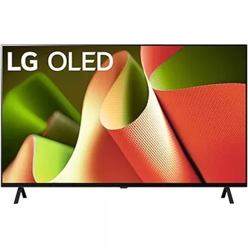 LG B4 OLED TV displaying vibrant colors