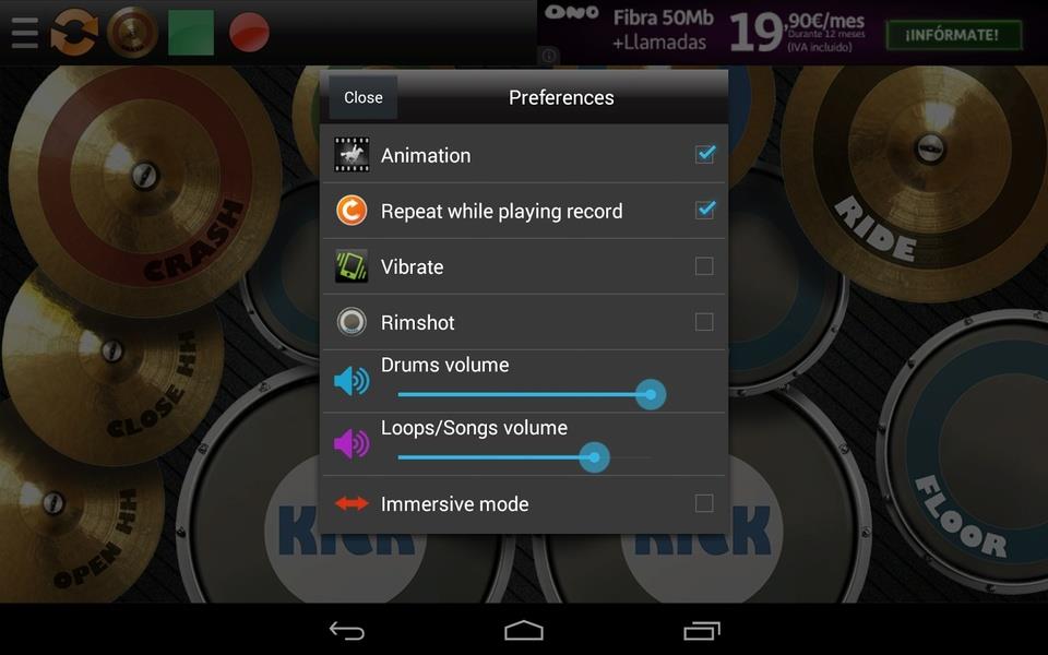 REAL DRUM: Electronic Drum Set Screenshot 4