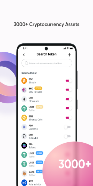 3S Wallet: Crypto DeFi Wallet স্ক্রিনশট 2