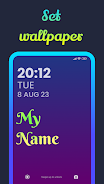 Name wallpaper maker in style экрана 4