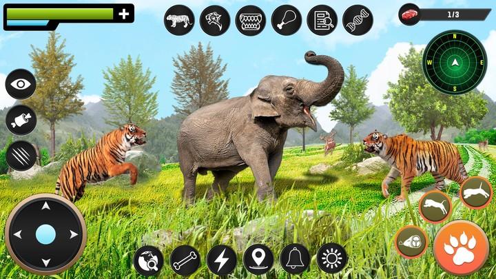 Tiger Simulator Animal Game 3D экрана 2