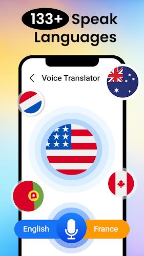 Voice translator all language Capture d'écran 1