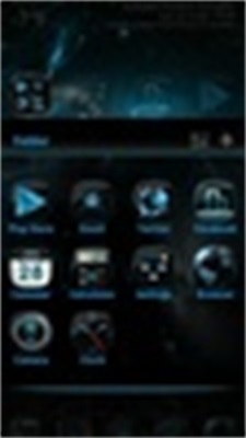 NewCentury GO Launcher EX Theme ekran görüntüsü 2