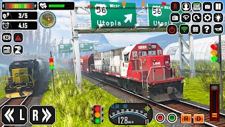 Train Driving - Train Games 3D ekran görüntüsü 2