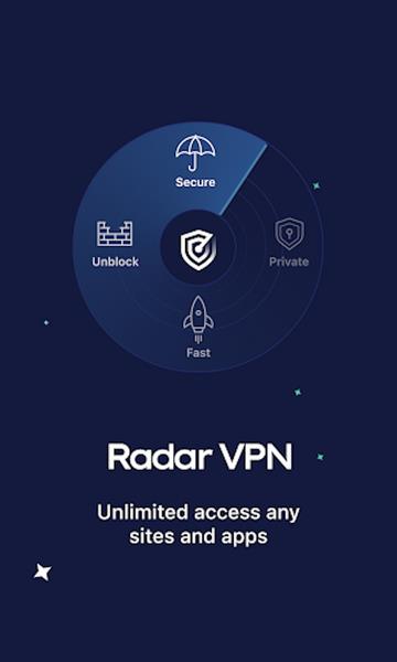 Radar VPN экрана 1