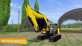 City Excavator Simulator 2023 ဖန်သားပြင်ဓာတ်ပုံ 2