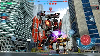 War Robots Multiplayer Battles ảnh chụp màn hình 1