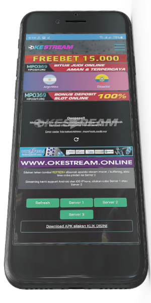 Okestream .info tv Скриншот 1