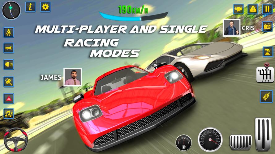 Car Racing Games 3d- Car Games ဖန်သားပြင်ဓာတ်ပုံ 1