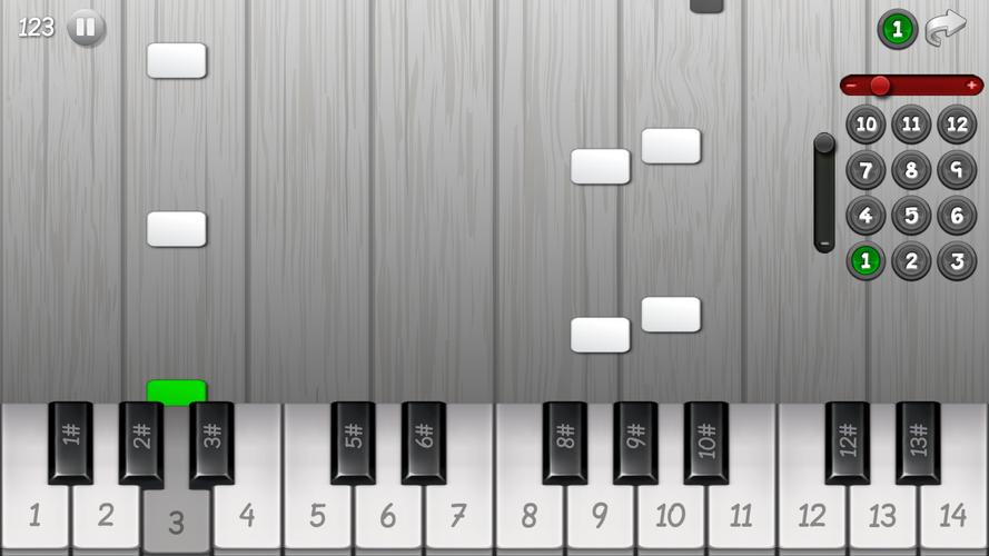 Piano maravilloso captura de pantalla 
