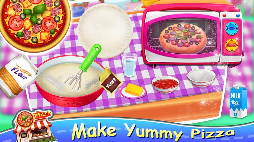 Pizza Burger - Cooking Games captura de pantalla 