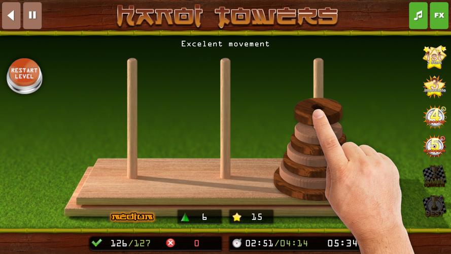 The Hanoi Towers Lite Screenshot 3